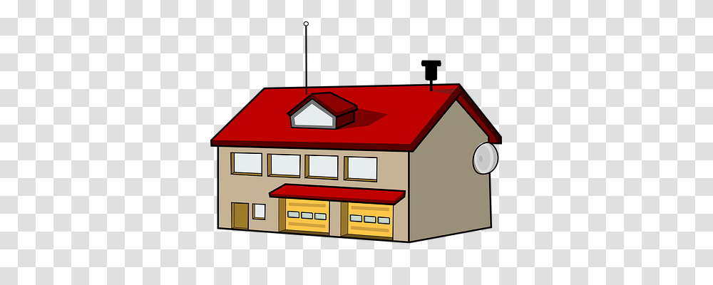 Fire Station Architecture, Mailbox, Building, Housing Transparent Png