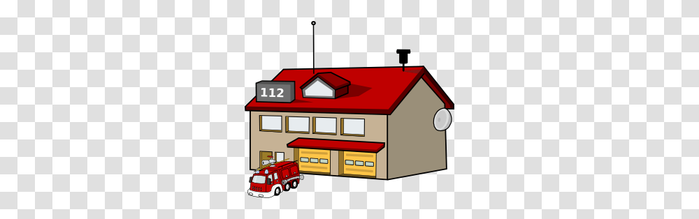 Fire Station Clip Art, Fire Truck, Vehicle, Transportation, Fire Department Transparent Png