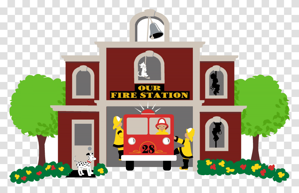 Fire Station Clipart 2 Fire Station Clipart Transparent Png