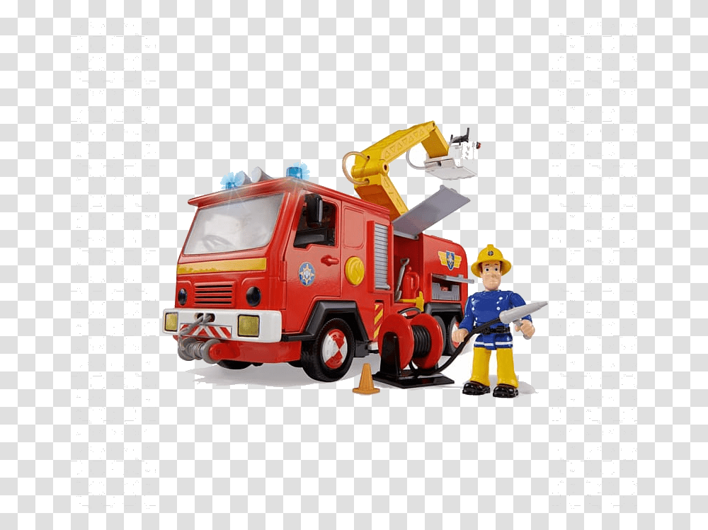 Fire Station Firefighter Engine Toy Siren Fireman, Person, Human, Fire Truck, Vehicle Transparent Png