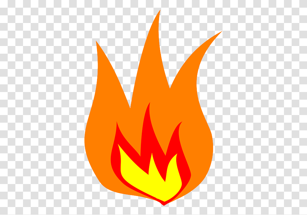 Fire Symbol Of Holy Spirit Clip Art Orange Fire, Flame, Food Transparent Png