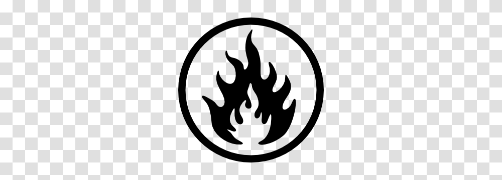 Fire Symbol Sticker, Stencil, Hand, Emblem, Label Transparent Png