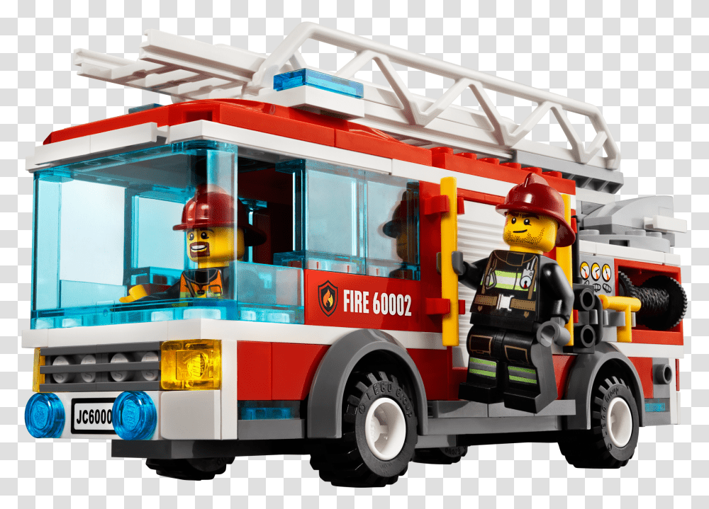 Fire Truck City Lego Transparent Png