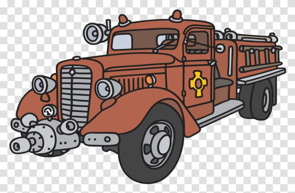 Fire Truck Clipart Clipartworld, Vehicle, Transportation, Fire Department,  Transparent Png