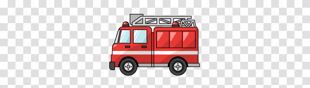 Fire Truck Clipart, Vehicle, Transportation, Ambulance, Van Transparent Png