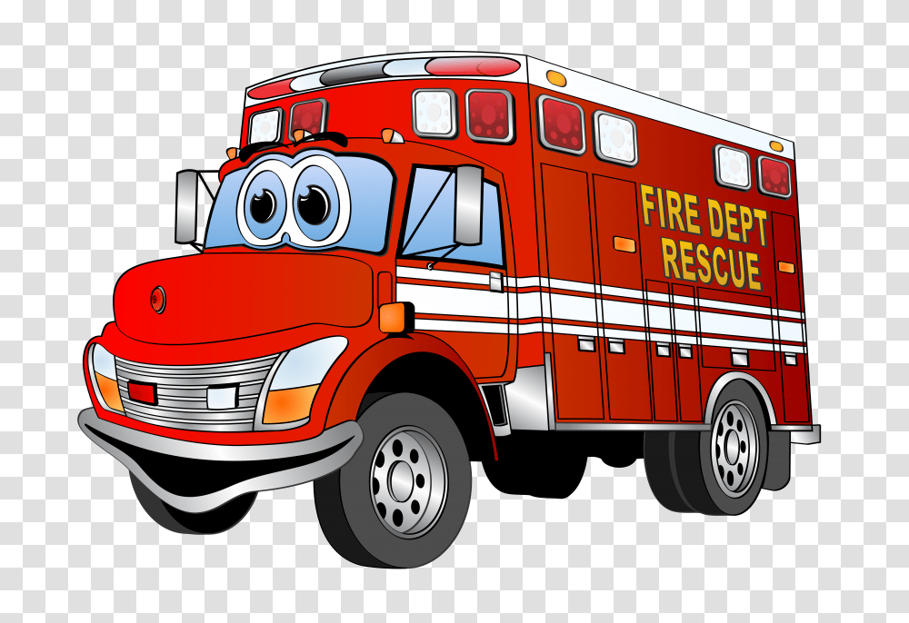 Fire Truck Clipart, Vehicle, Transportation, Van, Fire Department Transparent Png