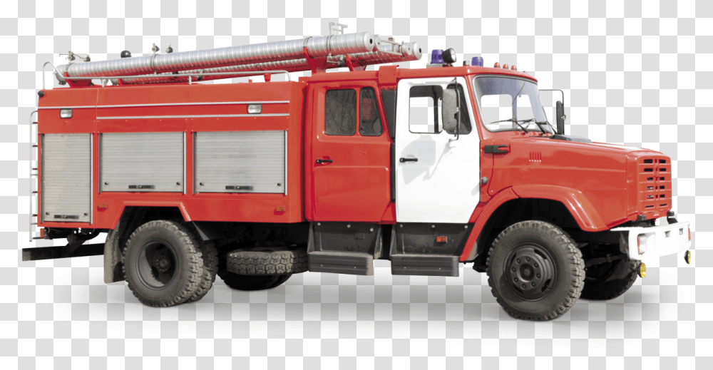 Fire Truck Image Ac 40 Zil, Vehicle, Transportation, Person, Human Transparent Png