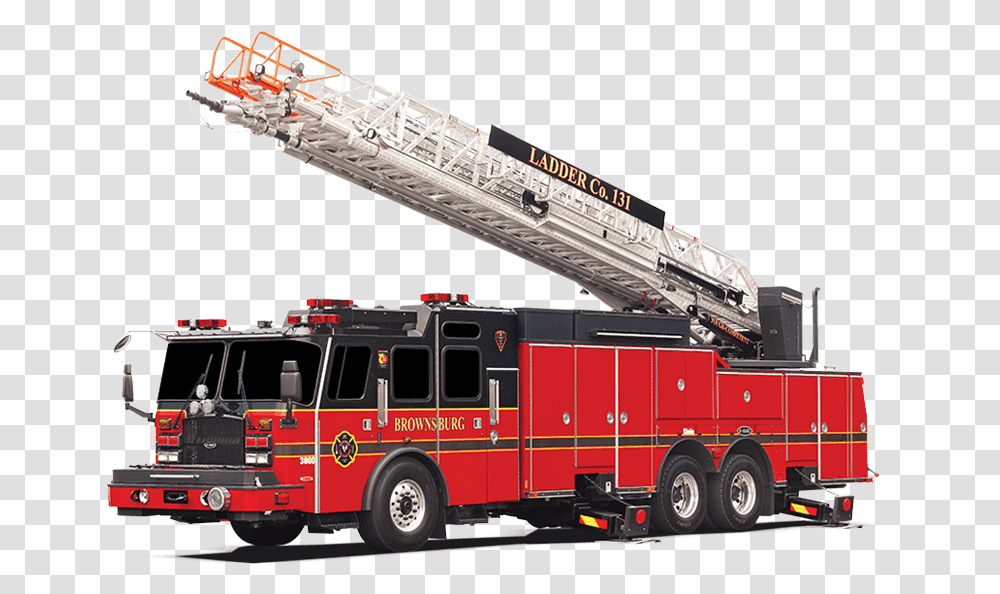 Fire Truck Image Firetruck, Vehicle, Transportation, Fire Department, Construction Crane Transparent Png