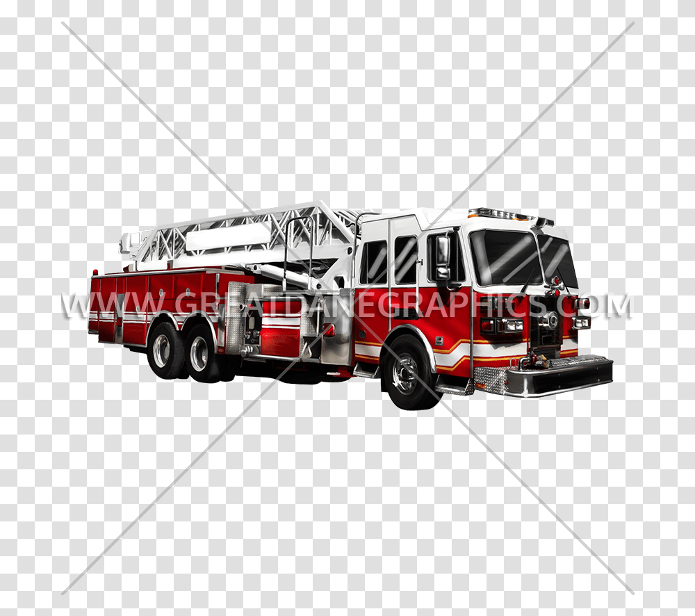 Fire Truck Red Engine Production Ready Artwork For T Shirt Commercial Vehicle, Transportation, Fire Department,  Transparent Png