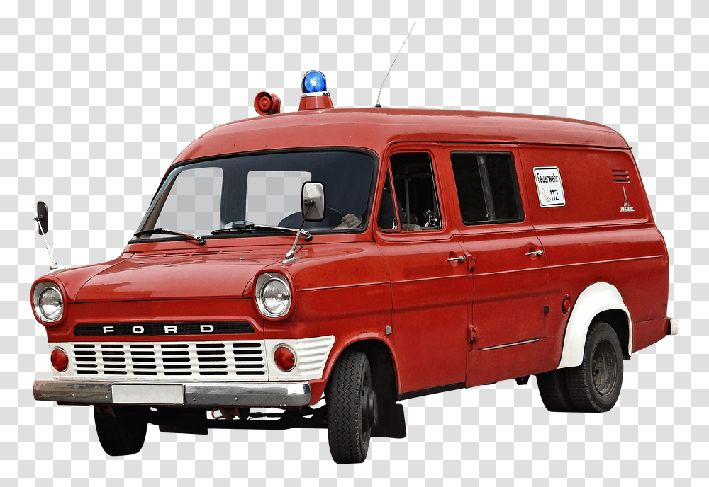 Fire Truck, Vehicle, Transportation, Van, Ambulance Transparent Png
