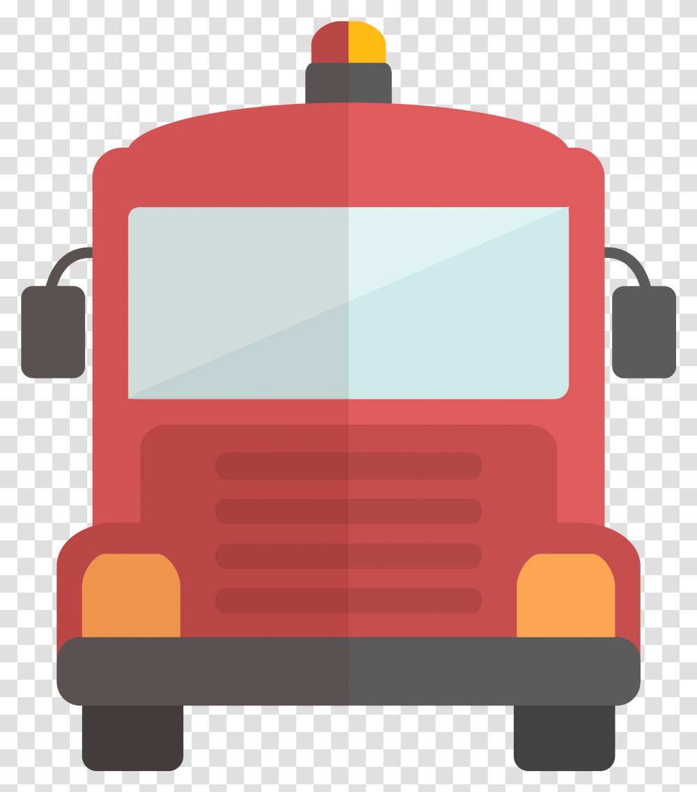 Fire Truck With Background Commercial Vehicle, Text, Furniture, Screen, Electronics Transparent Png