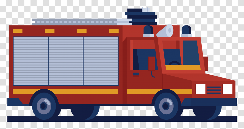Fire Truck With Background Fire Engine, Transportation, Vehicle, Van, Ambulance Transparent Png