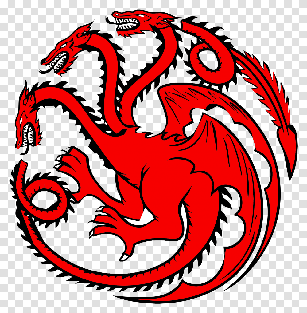Fire Tshirt Blood Daenerys Hq Image Targaryen Logo, Dragon, Heart Transparent Png
