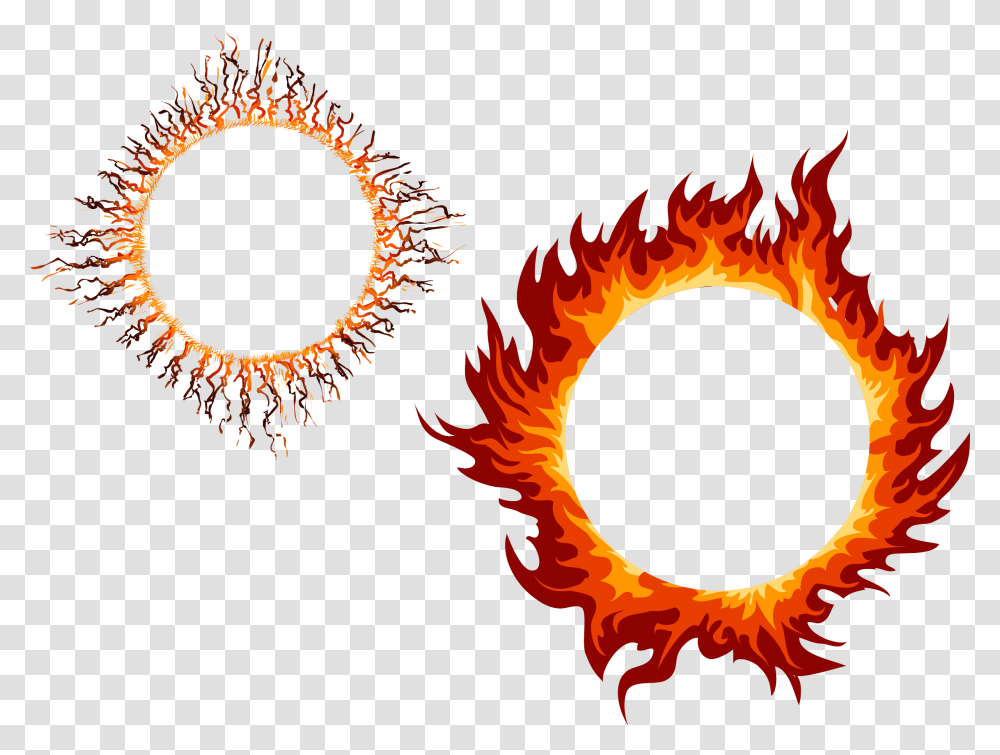 Fire Vector Frame, Flame, Outdoors, Bonfire, Nature Transparent Png