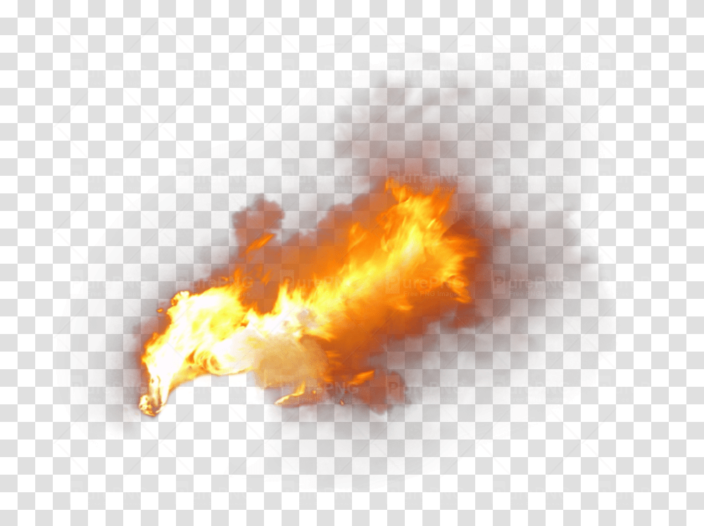Fire With Smoke Hd Image Download, Bonfire, Flame, Text, Poster Transparent Png