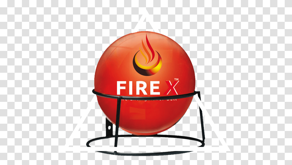 Fire X Extinguisher Ball Fire Ball Fire X, Sphere, Helmet, Clothing, Apparel Transparent Png