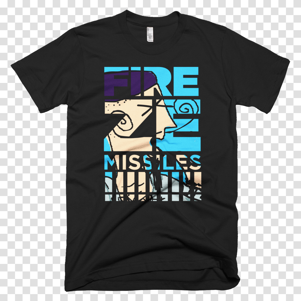 Fire Ze Missiles Tee Download T Shirt Banana Man, Apparel, T-Shirt Transparent Png