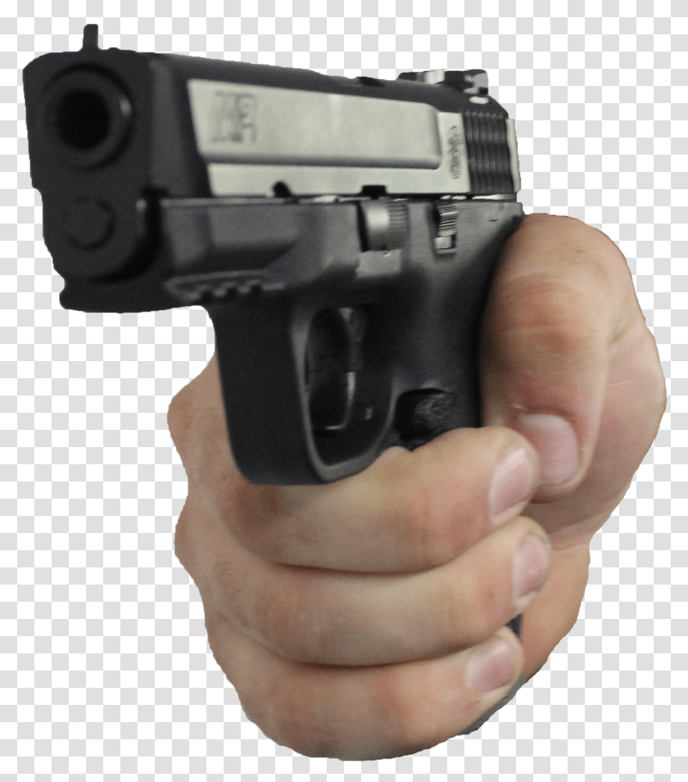 Firearm Pistol Hand Weapon Lobotomy Corp Punishing Bird, Handgun, Weaponry, Person, Human Transparent Png