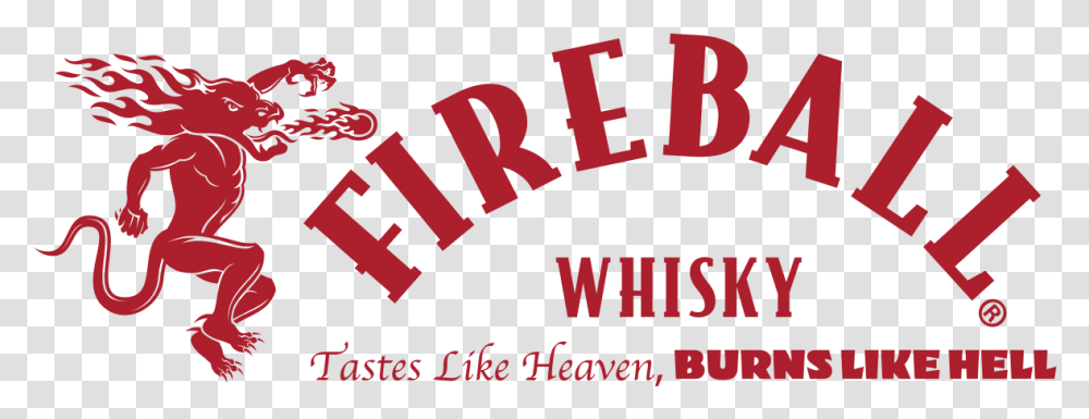 Fireball Cinnamon Whisky Logo, Alphabet, Label Transparent Png