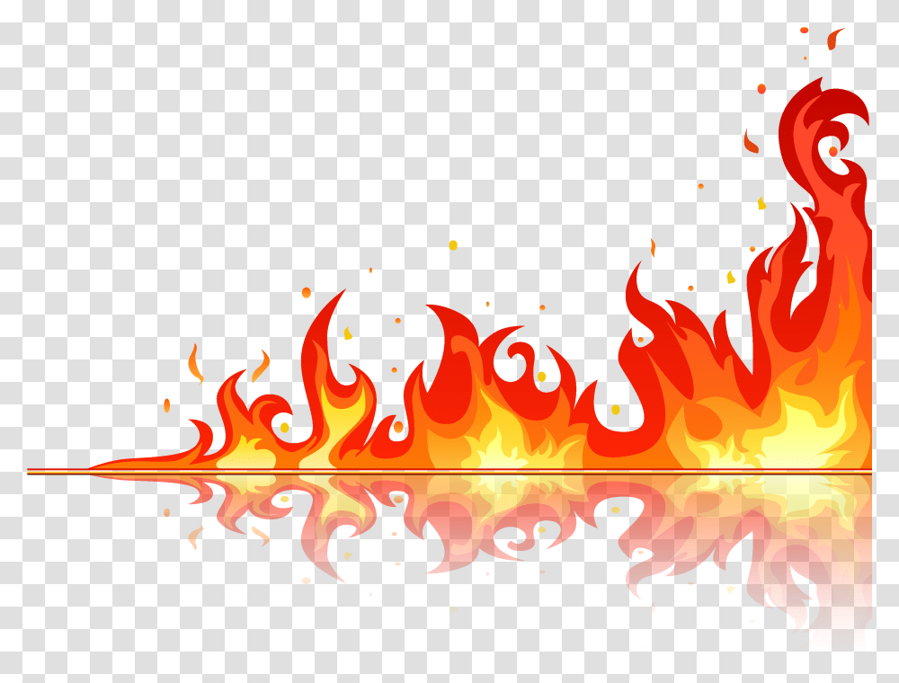 Fireball Clipart Blaze Fire Clipart Border, Flame, Bonfire Transparent Png