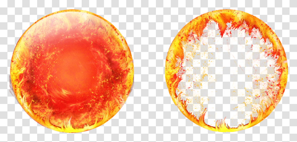 Fireball Clipart Fire Circle Picture 1100954 Ring Fire, Apple, Fruit, Plant, Food Transparent Png