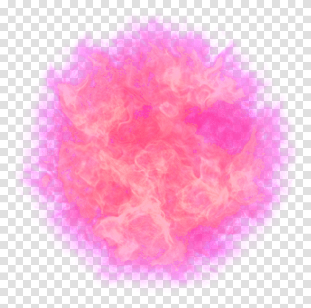 Fireball Fire Pink Red Ball Clouds Circle, Purple, Texture, Astronomy, Mineral Transparent Png