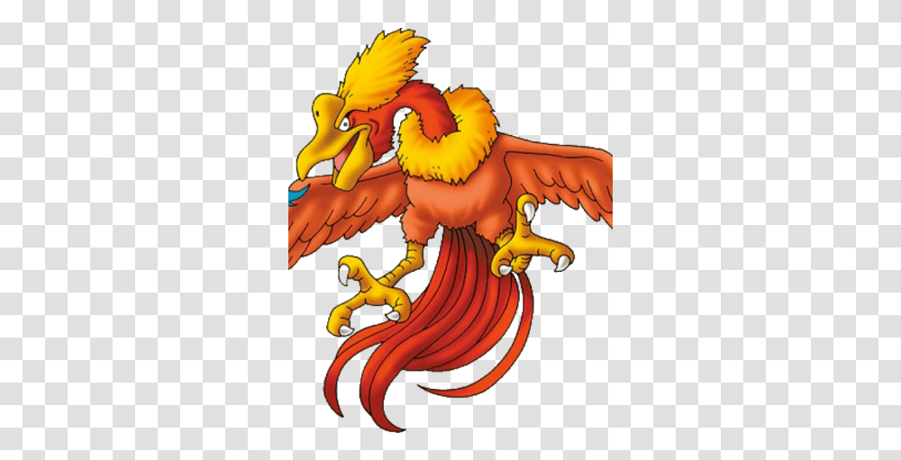 Firebird Blizzardy Dragon Quest Monsters Transparent Png