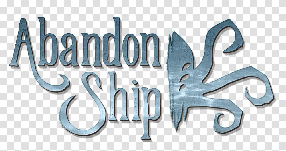 Fireblade Software Abandon Ship Logo, Text, Alphabet, Word, Label Transparent Png
