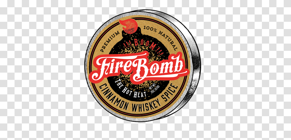 Firebomb Cinnamon Whiskey Spice Mix Apple Pie Moonshine, Label, Text, Lager, Beer Transparent Png