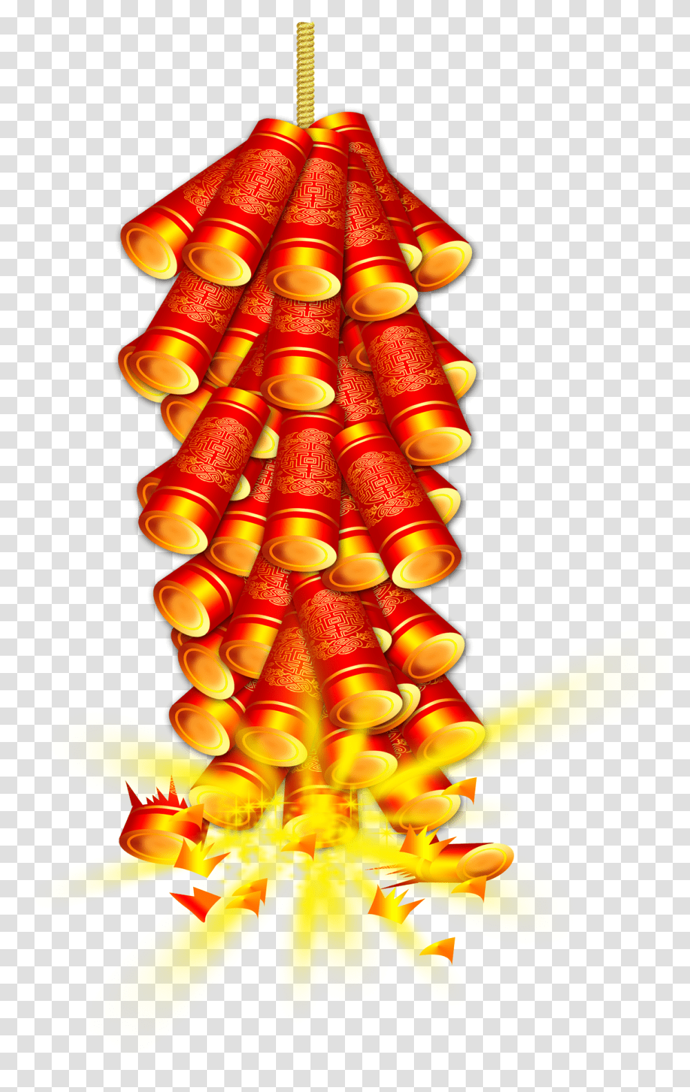 Firecracker Chinese New Year Crackers, Diwali, Dynamite Transparent Png