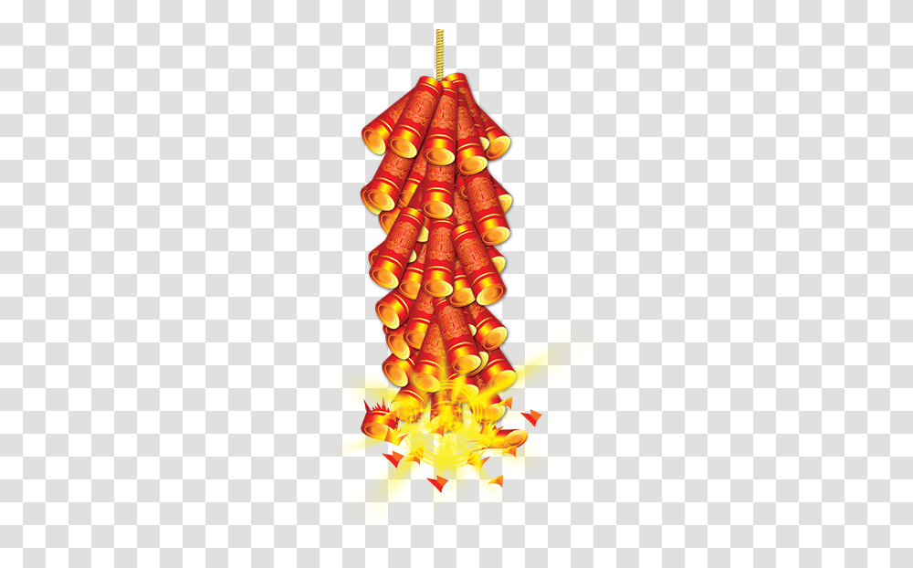 Firecracker Chinese New Year Lunar Years Firecrackers Chinese New Year, Dynamite, Weapon, Flame, Diwali Transparent Png