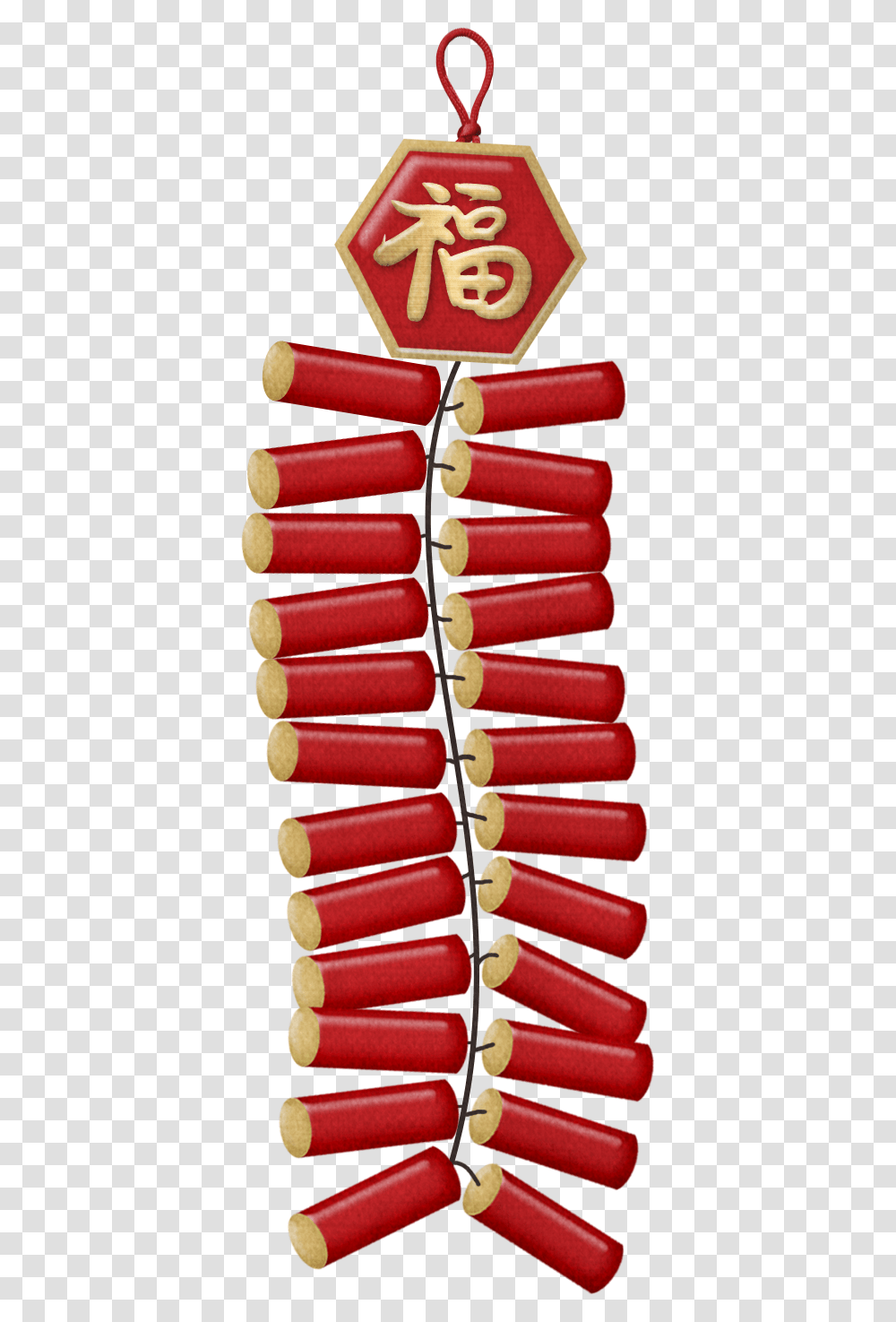 Firecracker Clipart Red Packet Chinese New Year Firecrackers Clipart, Leisure Activities, Weapon, Weaponry, Musical Instrument Transparent Png