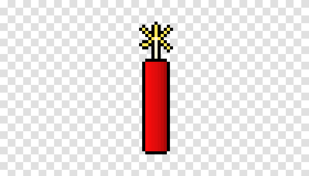 Firecracker Pixel Art Maker, Weapon, Weaponry, Dynamite, Bomb Transparent Png