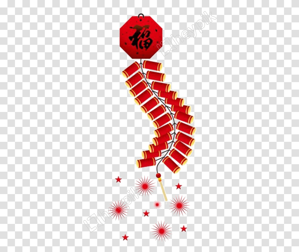 Firecrackers Image Chinese New Year Firecracker, Seahorse, Mammal, Sea Life, Animal Transparent Png