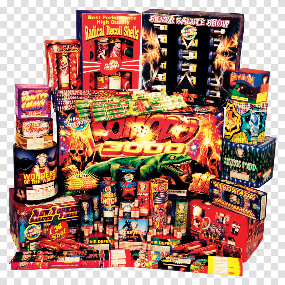 Firecrackers Phantom Fireworks Assortments Transparent Png