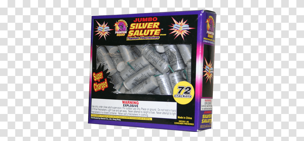 Firecrackers Silver Salute Ammunition, Medication, Paint Container, Outdoors, Advertisement Transparent Png
