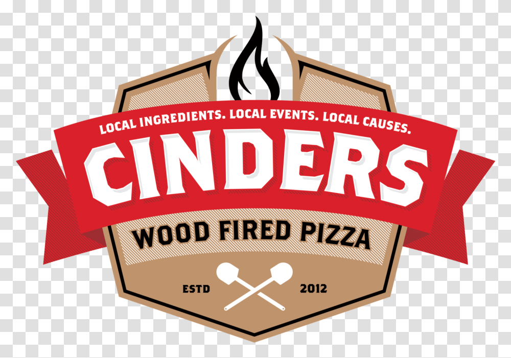 Fired Cinders Wood Fired Pizza, Advertisement, Poster, Flyer Transparent Png