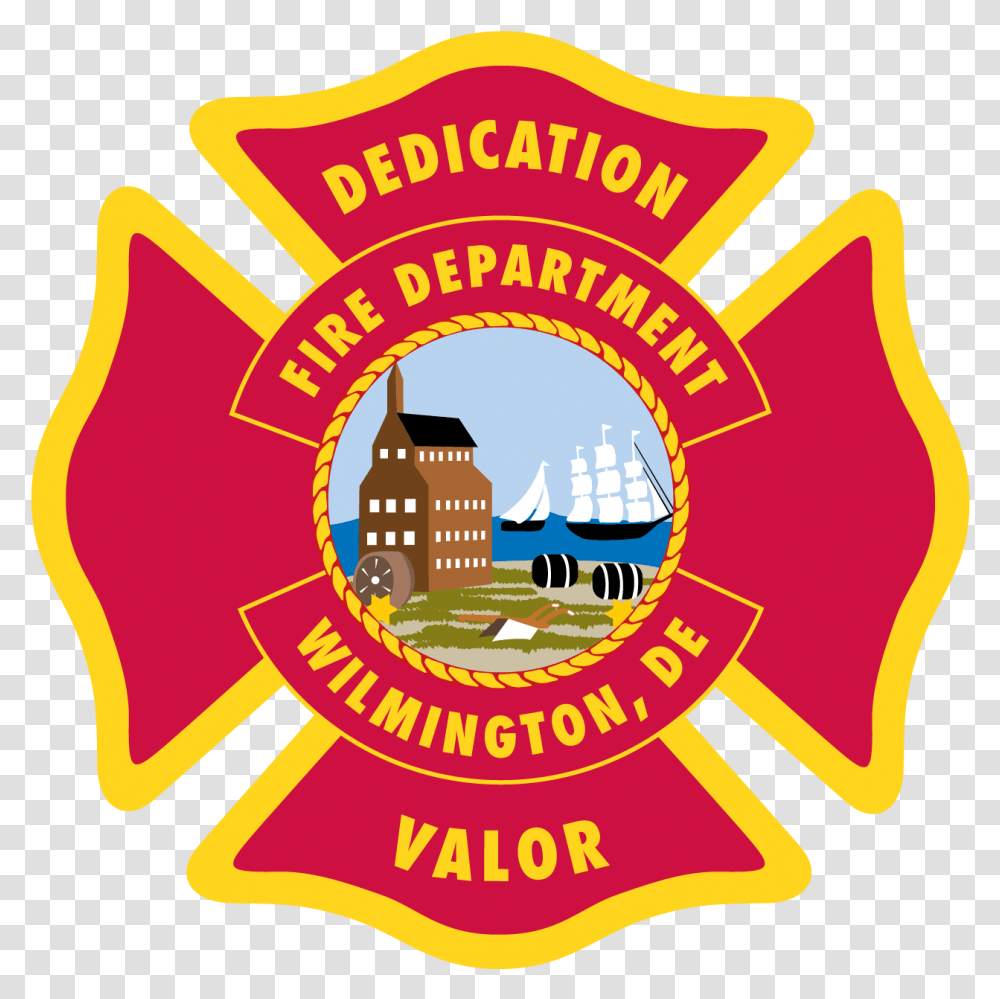 Firefighter Clipart Fire Chief Fire Department, Logo, Symbol, Trademark, Badge Transparent Png