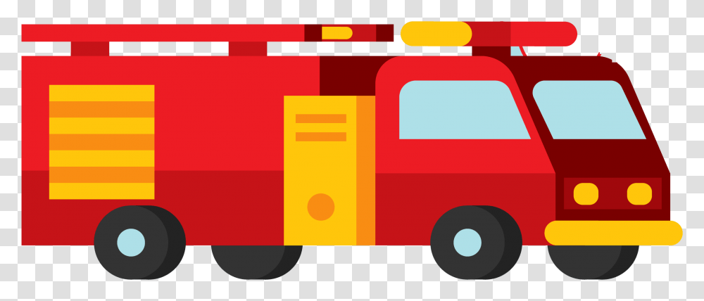 Firefighter Fire Extinguisher Hose Clipart Fire Truck, Vehicle, Transportation, Bus, Ambulance Transparent Png