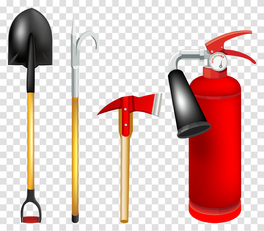 Firefighter Firefighting Tool Clip Art Firefighter Tools Clipart, Shovel, Hoe Transparent Png