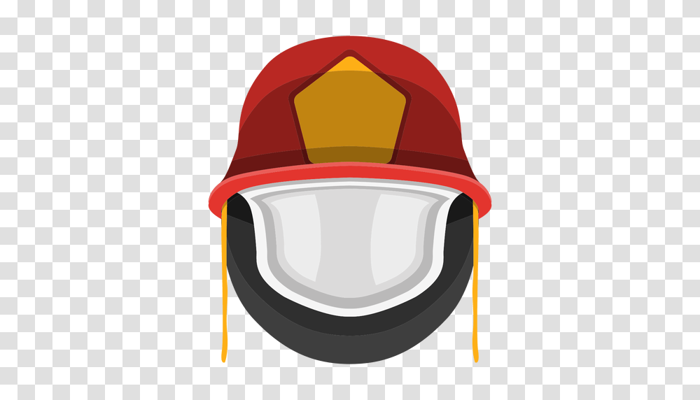 Firefighter Helmet Clipart, Apparel, Hardhat, Bowl Transparent Png