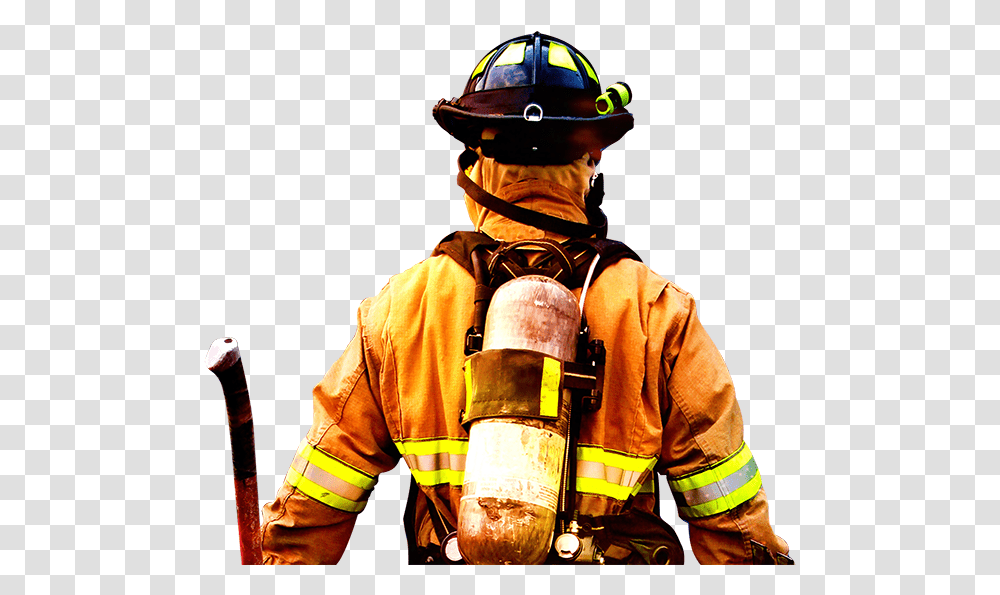 Firefighter Image Firefighter, Person, Human, Fireman, Helmet Transparent Png