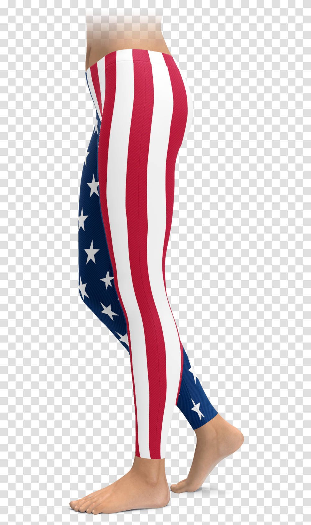 Firefighter Leggings, Flag, American Flag, Person Transparent Png