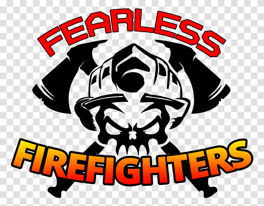 Firefighter Logo Skull Firefighter Window Decals, Hand, Alphabet Transparent Png