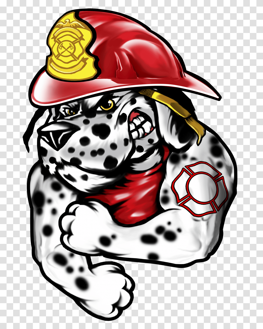 Firefighter Mascot Transparent Png