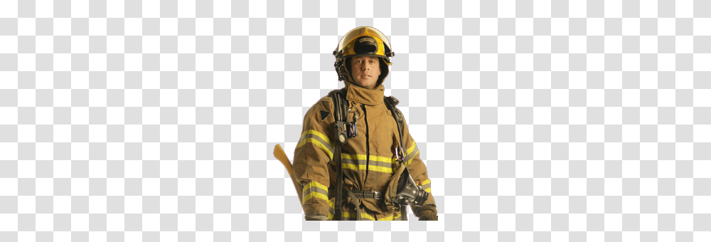 Firefighter, Person, Human, Fireman, Helmet Transparent Png