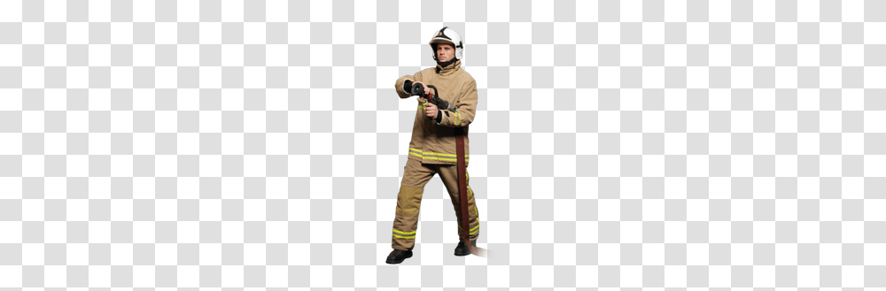 Firefighter, Person, Human, Fireman, Power Drill Transparent Png