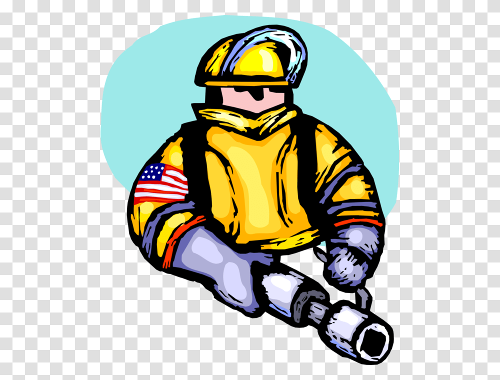 Firefighter, Person, Human, Helmet Transparent Png
