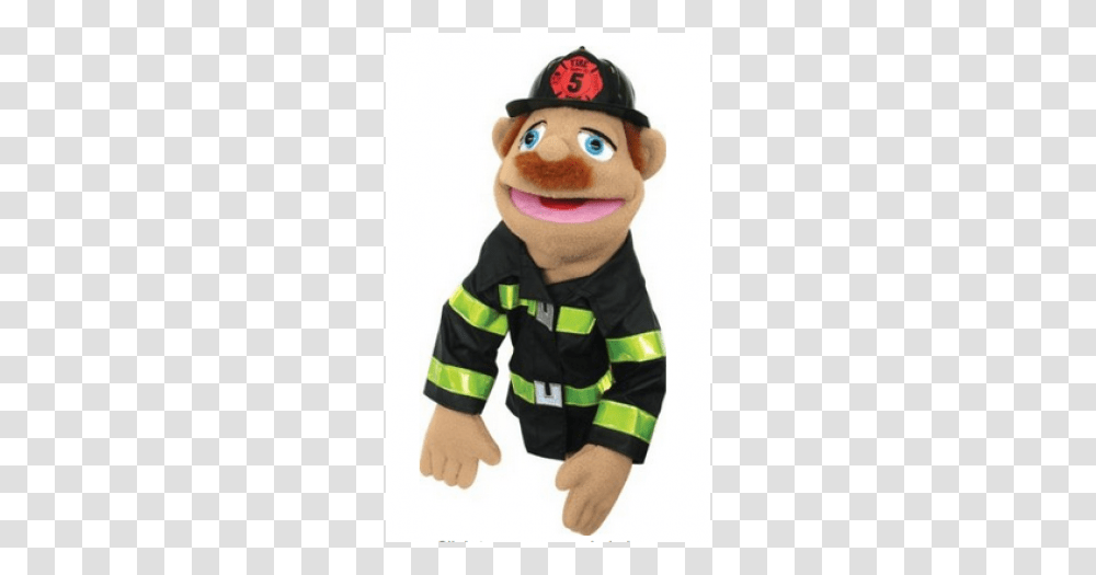 Firefighter Puppet Puppets, Person, Human, Fireman, Costume Transparent Png