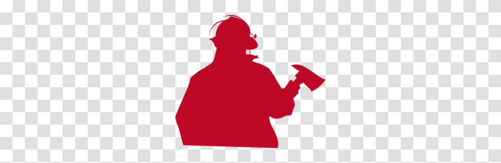 Firefighter Silhouette Cliparts, Person, Leisure Activities, Hand, Performer Transparent Png